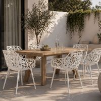 DS4U Cast magnolia stoel met arm