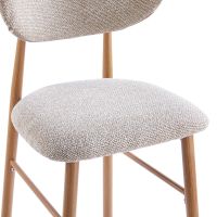 DS4U Sumi eetkamerstoel beige - naturel poot | OUTLET B