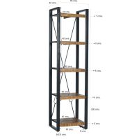 Livingfurn Open Wandkast Nairobi 55 cm
