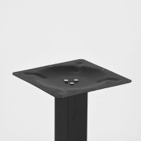 Label51 Restauranttafel 70x70x74 cm - straight edge - espresso