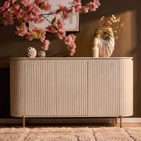 Starfurn Dressoir Solana mangohout 165 cm - zand
