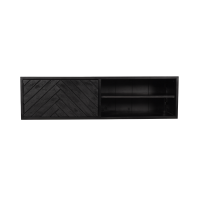 Starfurn Zwevend tv-meubel New York 120 cm - zwart