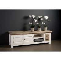 Tower Living Parma tv-meubel - 190 cm - wit