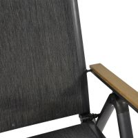 Arezzo terrasstoel textileen verstelbaar van het woonmerk Les