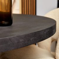 Starfurn Eettafel Denver Ø110 cm - zwart