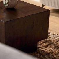 Starfurn Salontafel Livia vierkant - donkerbruin