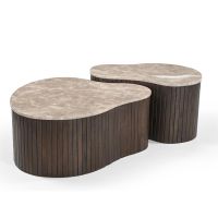 Starfurn Salontafel Nomi 70 cm - bruin