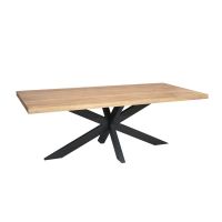 Starfurn Eettafel Dakota rechthoek 220 cm - naturel