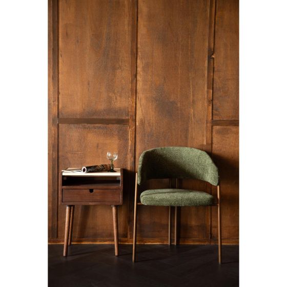 Arda bijzettafel/nachtkastje - bruin