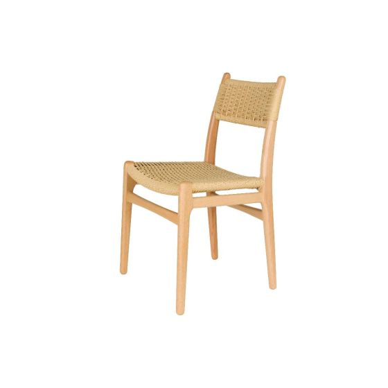 Cecille eetkamerstoel - naturel