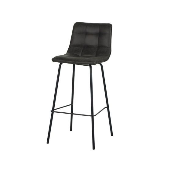 Bistro barkruk 78 cm micro suede