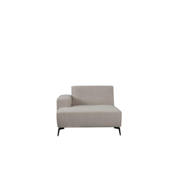 Nero bank longchair arm links voorstaand 117x151x80 cm