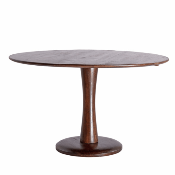 Apulia eettafel Ø150x76 cm roodbruin van het woonmerk Light&Living