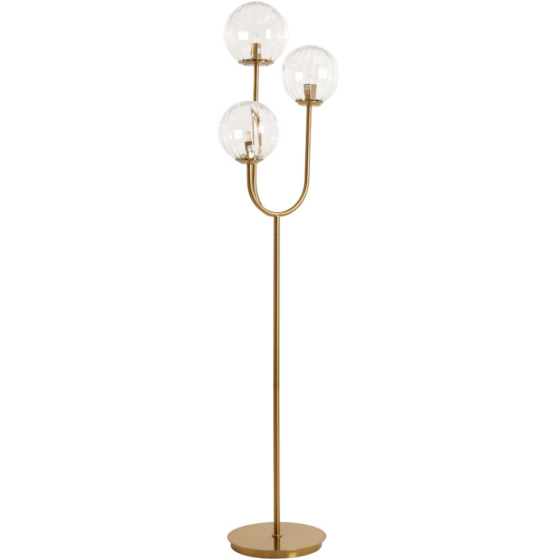 Magdala vloerlamp 3L transparant van het woonmerk Light&Living