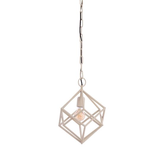 Drizella hanglamp ø26x36 cm - crème