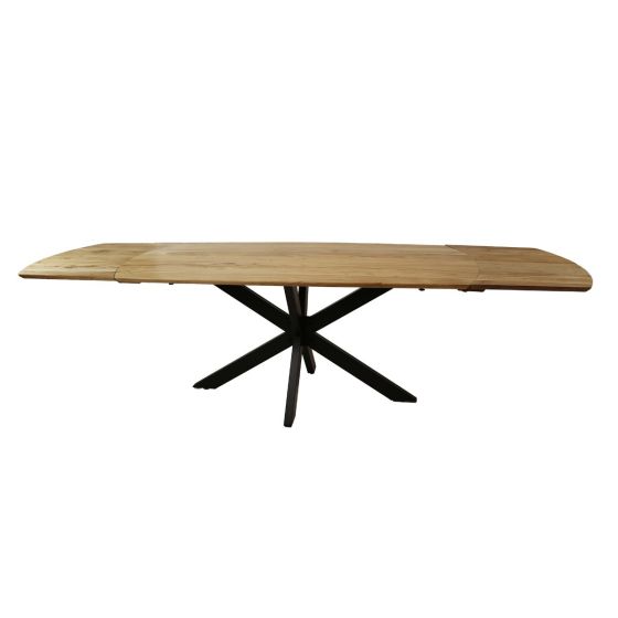 Jami uitschuifbare eettafel 175-275 cm - acacia hout - Showroommodel 