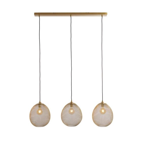 Moroc hanglamp 3L - goud