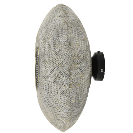 Lavello wandlamp antiek goud/wit Ø44 cm van het woonmerk Light & Living