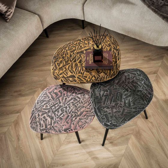 Cedric organische salontafels - set van 3