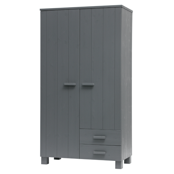 Dennis kast met laden grenen 202 cm van het woonmerk Woood