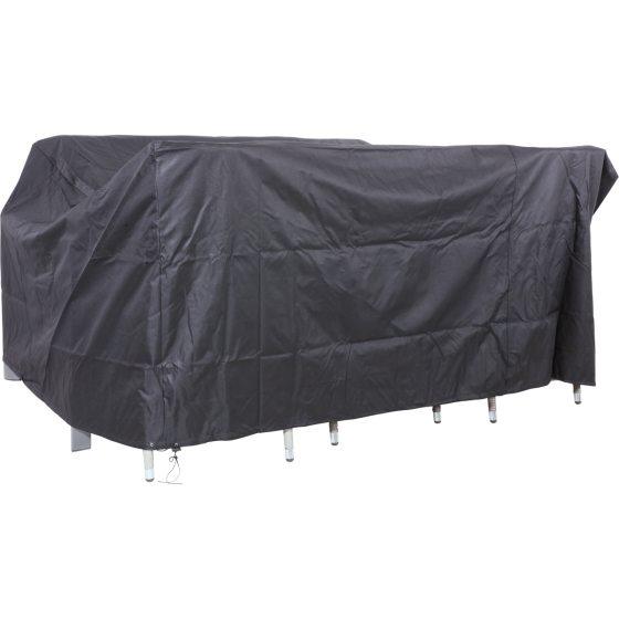 Beschermhoes zitgroep, waterdicht 225x170cm - zwart