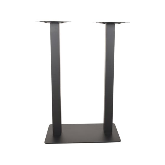 Bartafel Poot Dubbel Rechthoekig 70x40x108 cm (120x70 cm)