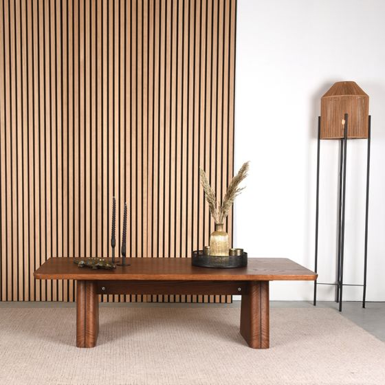 Jule salontafel - walnoot