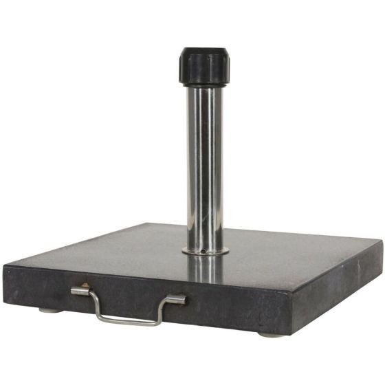 Parasolvoet vierkant marmer 35 kg