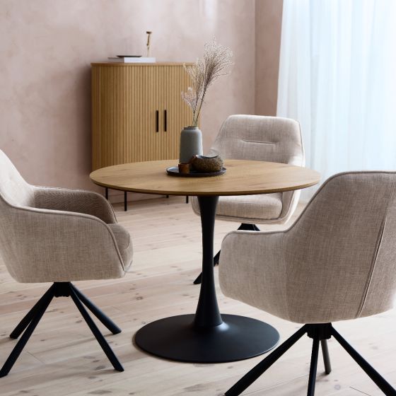 Lenard eettafel rond Ø100 cm