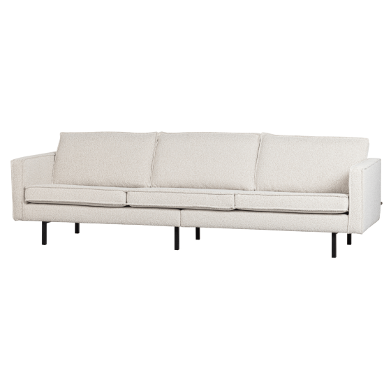 Rodeo bank 3-zits bouclé naturel van het woonmerk BePureHome