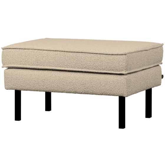 Rodeo hocker boucle - beige