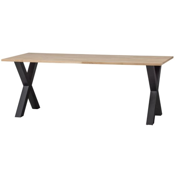 Combi-Tablo eiken 220x90 cm + Alkmaar poot