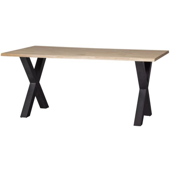 Combi-Tablo boomstam eiken 180x90 cm + Alkmaar poot