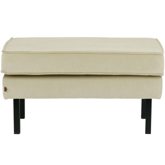 Rodeo hocker op poten velvet - pistache