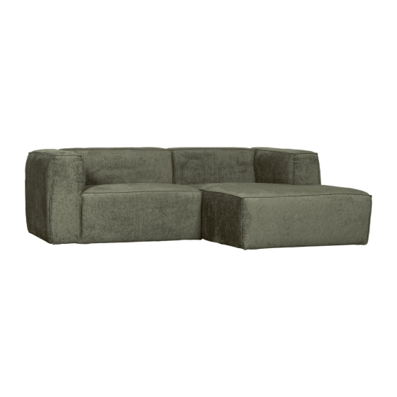 Bean chaise longue bank rechts structure velvet