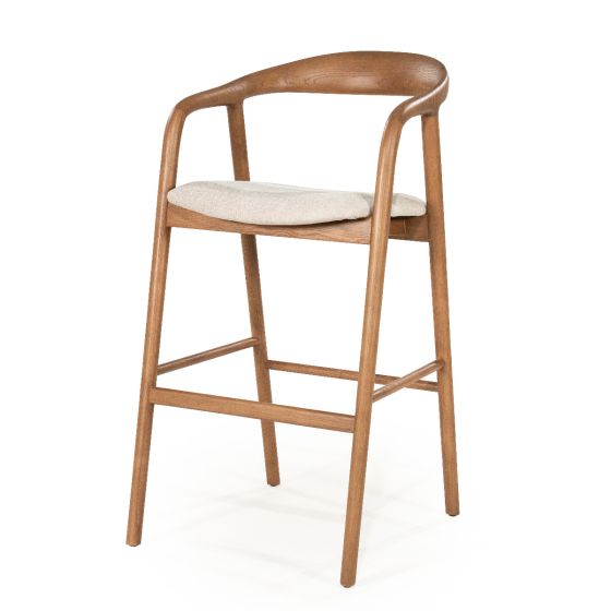 Rayven barkruk 75 cm - bruin