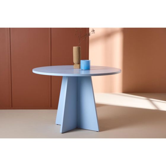 Nara ronde eettafel - ø110 cm - blauw