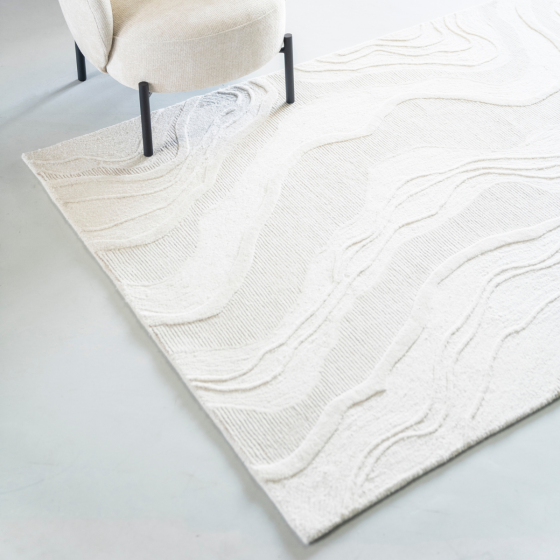 Vloerkleed Soil 190x290 cm - ivoor
