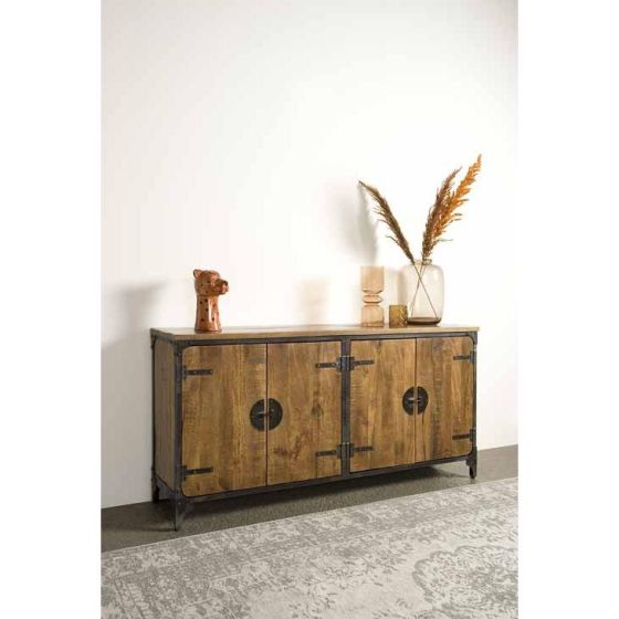 Basto dressoir - 180 cm - bruin