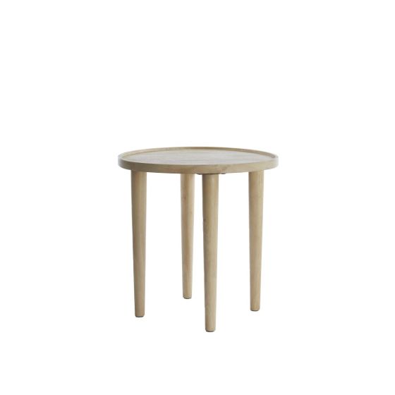Qiano bijzettafel Ø49x49 cm