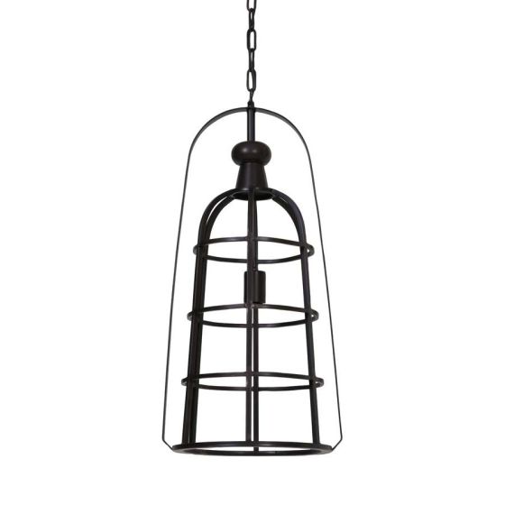 Dory hanglamp 33x30x71,5 cm - antiek koper
