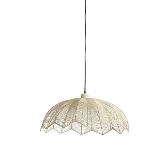 Espelo hanglamp Ø52x19,5 cm - crème