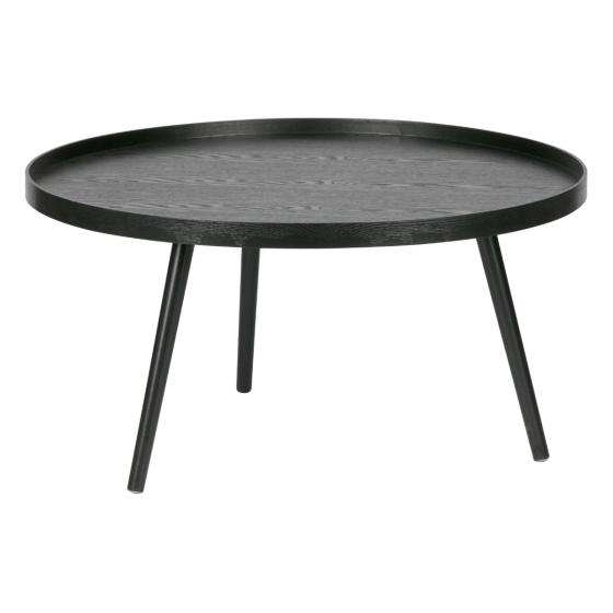 Bijzettafel Mesa Hout XL Zwart 39xø78 van het woonmerk WOOOD