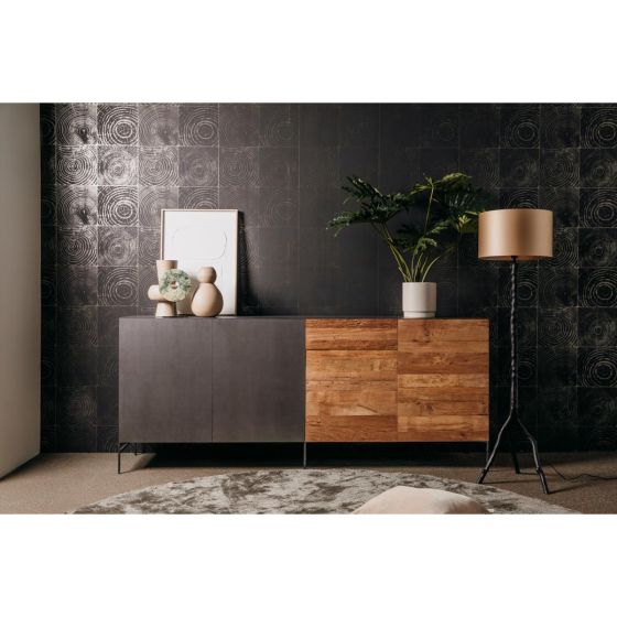 Pandora dressoir - 220 cm - bruin