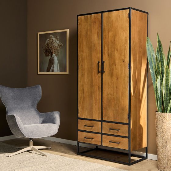 Kabinet Denver - 90 cm - naturel