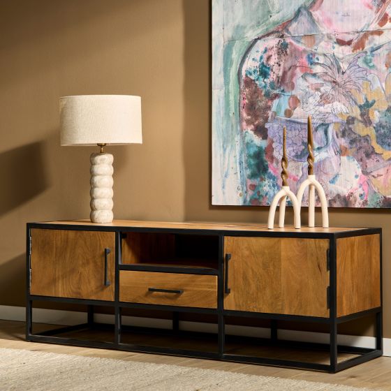 Tv meubel Denver - 145 cm - naturel