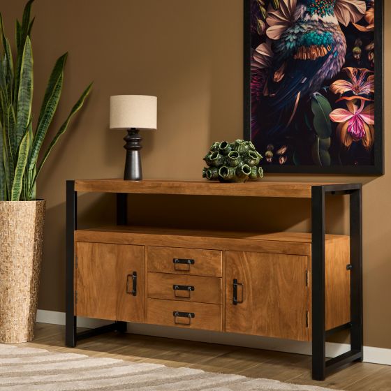 Dressoir Boaz - 135 cm - naturel