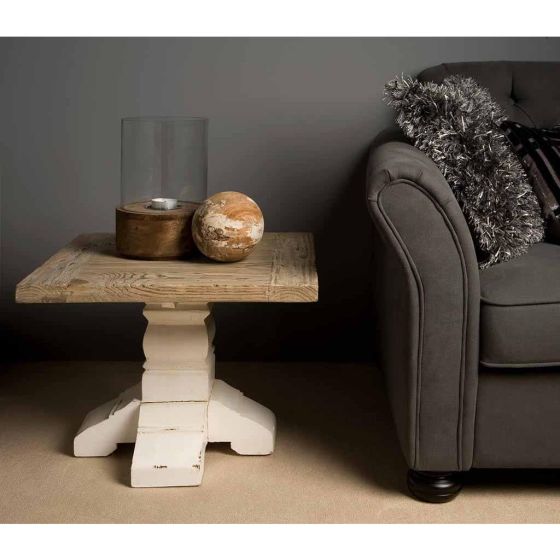 Amanda bijzettafel - 60 cm - wit