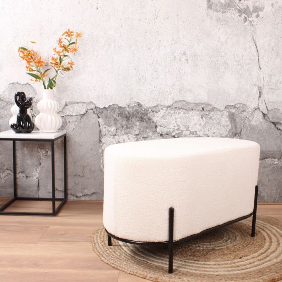 Torben hocker duo 80x40x42 cm bouclé