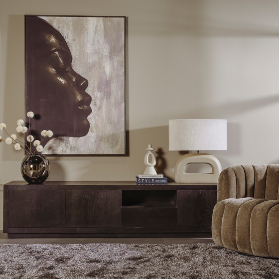 Mincio tv-meubel - 220 cm - bruin